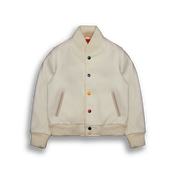 THE PINT SIZE ALL WOOL - Natural Melton Wool Kids Fit - Golden Bear Sportswear