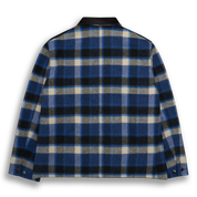 THE NEWMAN - Blue/Black Plaid Wool Tailored Classic Fit - Golden Bear Sportswear