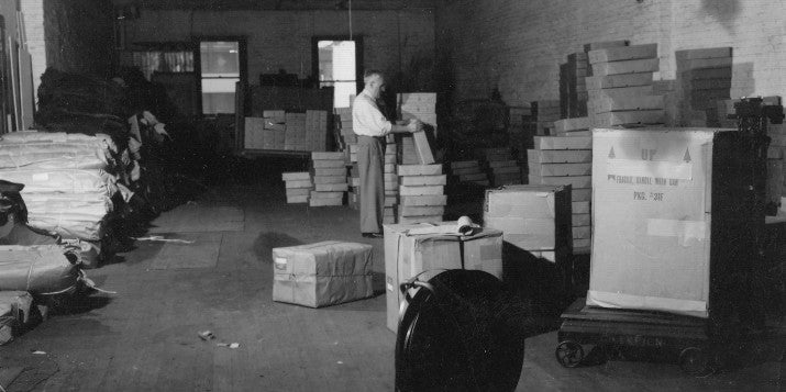 ORIGINAL GOLDEN BEAR SHIPPING DEPARTMENT