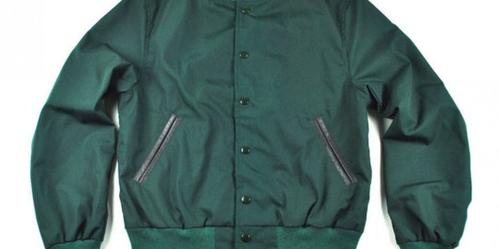 SPRING STYLE: COTTON VARSITY JACKET BY GOLDEN BEAR FOR FREEMAN SEATTLE