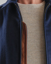 THE STOCKTON - Navy Lux Wool Classic Fit