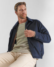 THE STOCKTON - Navy Lux Wool Classic Fit