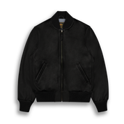 THE ASHBURY - Black Leather Classic Fit - Golden Bear Sportswear 