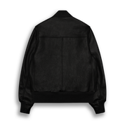 THE ASHBURY - Black Leather Classic Fit - Golden Bear Sportswear 