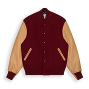 THE ALBANY - Cardinal Melton Wool/Tan Leather Classic Fit