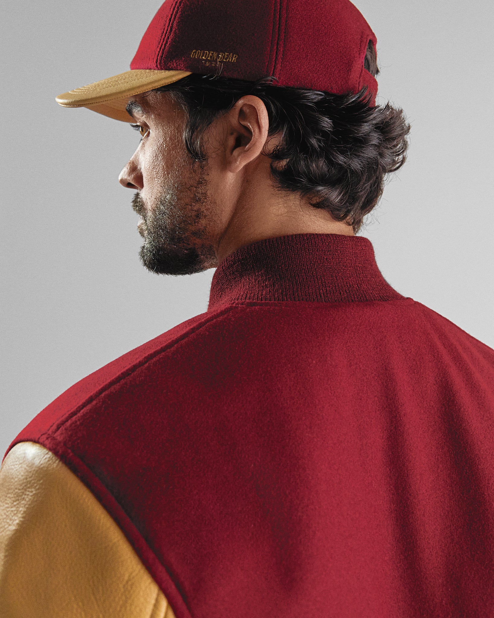 THE ALBANY - Cardinal Melton Wool/Tan Leather Classic Fit