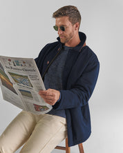 THE CAMBRIDGE - Navy Lux Wool Classic Fit